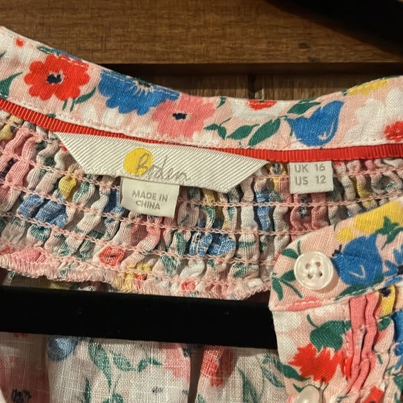 Boden Linen Top - Picture 2 of 2